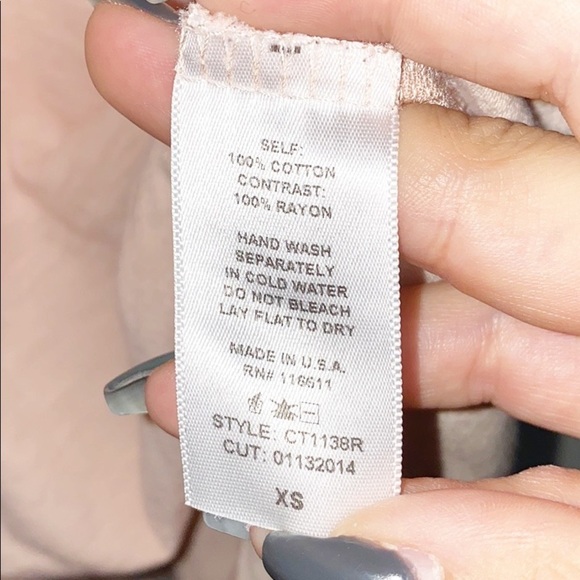 Amadi Light Pink Gathered Back Short Sleeve Shirt - Picture 5 of 9